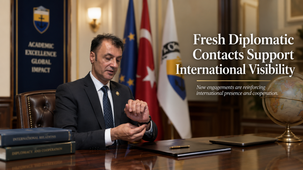 Prof. Dr. Bilal Semih Bozdemir – Global Networking Efforts Reach Wider Audiences
