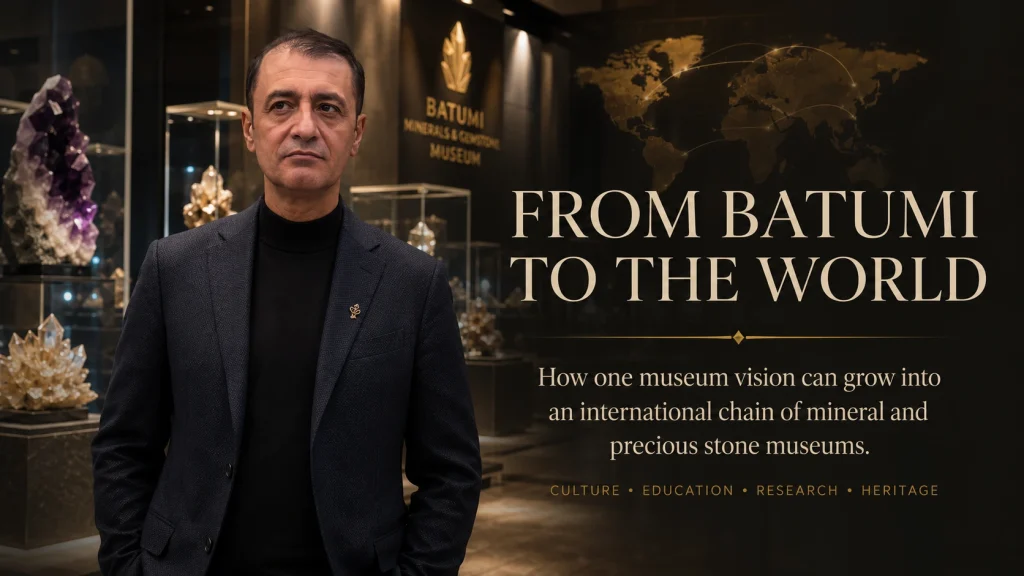Prof. Dr. Bilal Semih Bozdemir – Batumi’den dünyaya uzanan mineral müzesi vizyonu