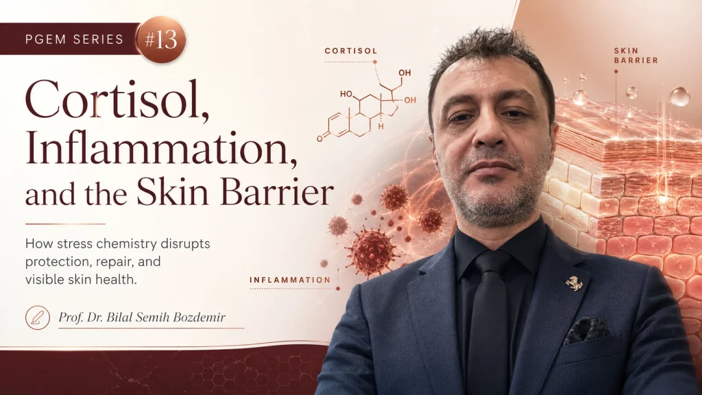 Prof. Dr. Bilal Semih Bozdemir – Kortizol, inflamasyon ve cilt bariyeri aynı araştırma gündeminde