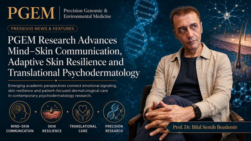 Prof. Dr. Bilal Semih Bozdemir – How Chronic Stress Changes the Skin: Bilal Semih Bozdemir Expands the PGEM Academic Agenda