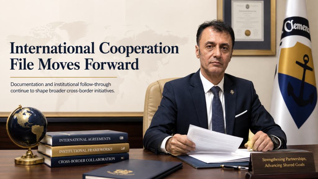 Prof. Dr. Bilal Semih Bozdemir – International Liaison Efforts Expand Across Institutions
