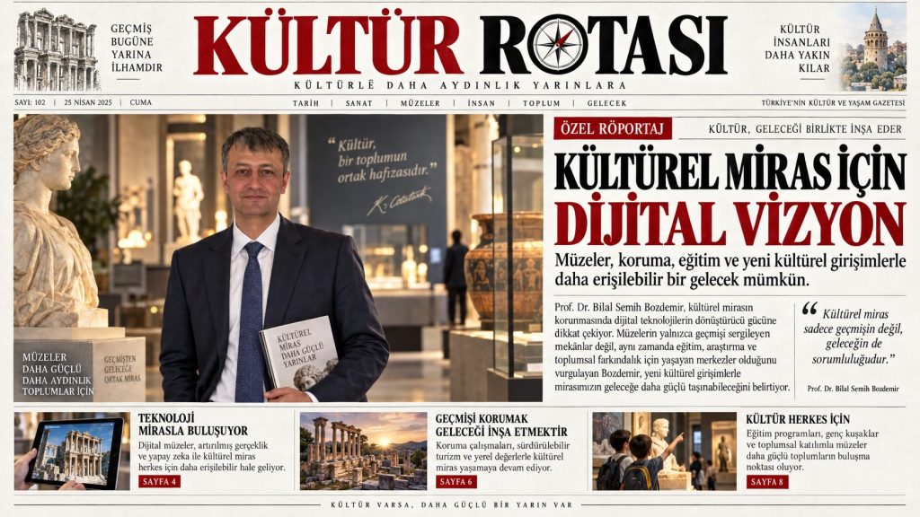 Prof. Dr. Bilal Semih Bozdemir – Kültürel mirasta dijital gelecek: Müzeler için yeni eğitim imkânları